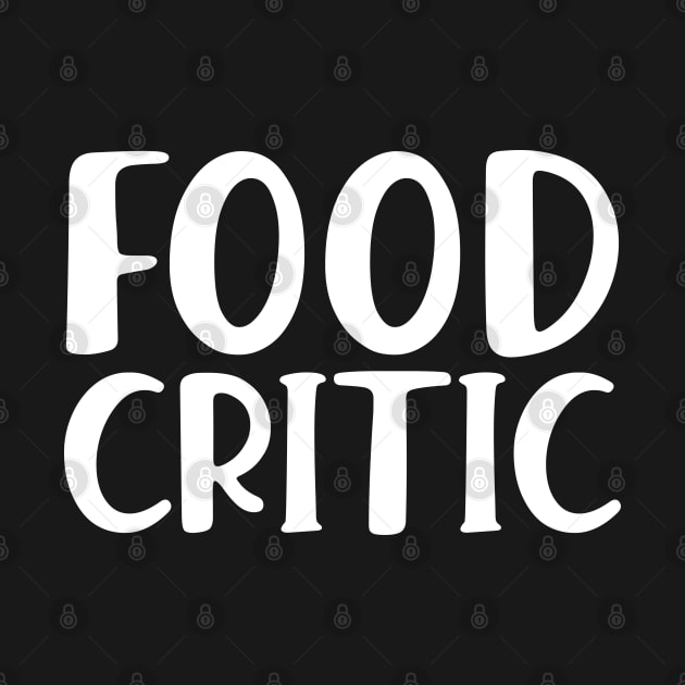 Food Critic w by KC Happy Shop