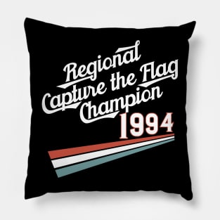 Capture the Flag 90s Nostalgia Pillow