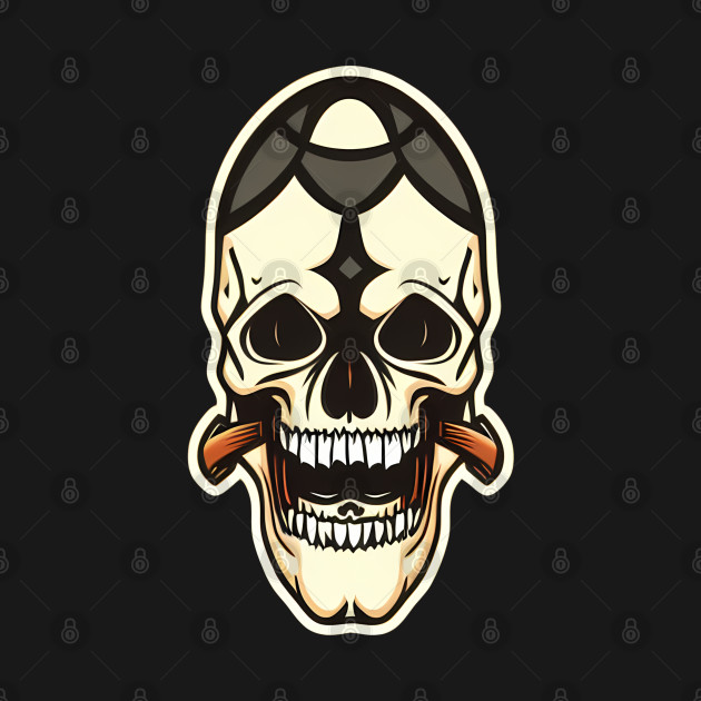 Skull 4 by Poshosi