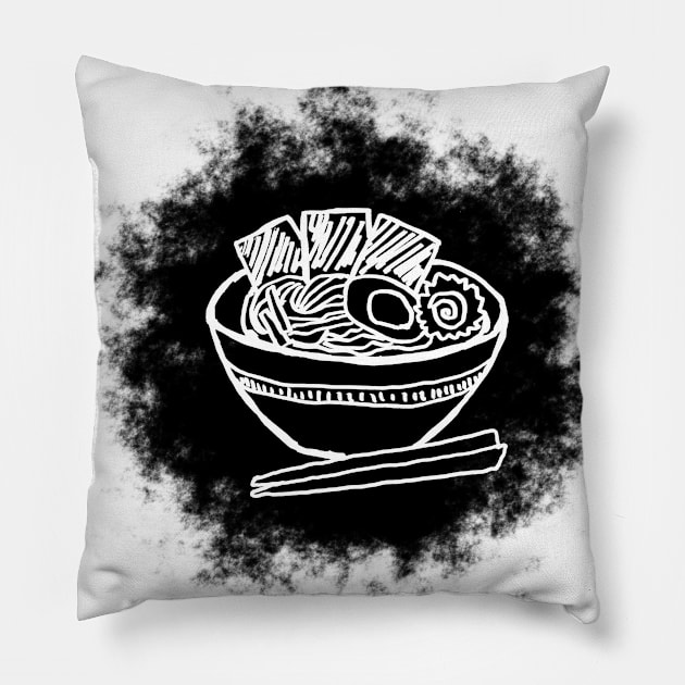 great ramen Pillow by ALLAMDZ