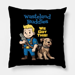 Pip & Pup - Wasteland Bros Pillow