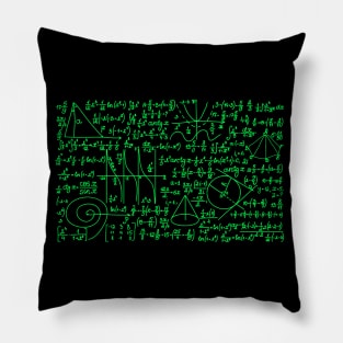 Physics Math Formulas Pillow