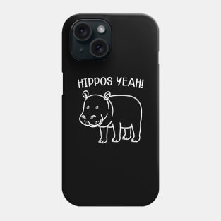 Hippo - Hippos Yeah! w Phone Case