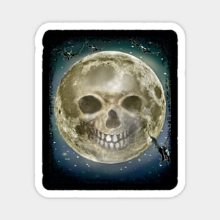 Skull Moon Magnet