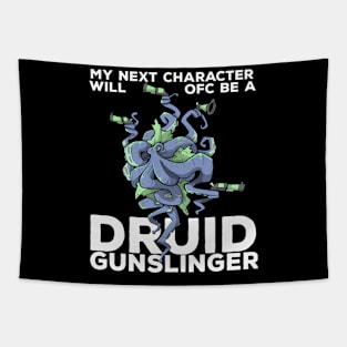 Druid Class Roleplaying Pnp Humor Meme RPG Dungeon Saying Tapestry