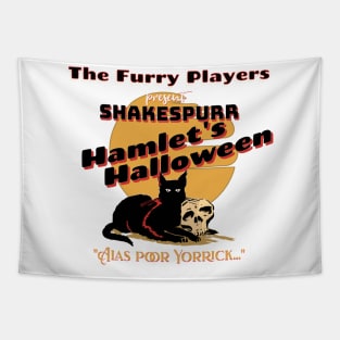 Halloween Hamlet Tapestry