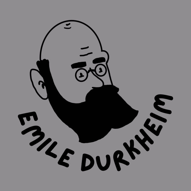 Emile Durkheim by Cartoon
