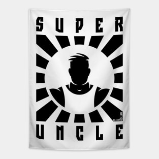 Super Uncle (Rays / Black) Tapestry