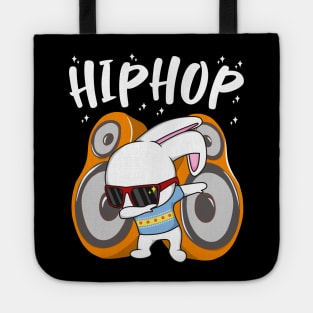 Hip Hop Dabbing Easter Bunny Tote