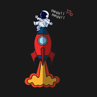 Cute Astro Rocket T-Shirt