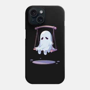 sad ghost Phone Case