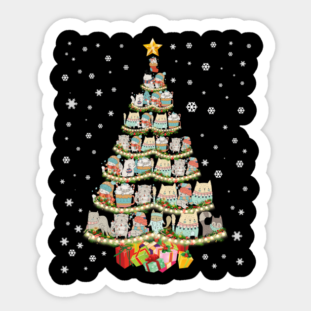 simon's cat xmas tree