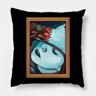 Cinematic Metal Anthem Intensity Drowning Vintage Scenes Apparel Pillow