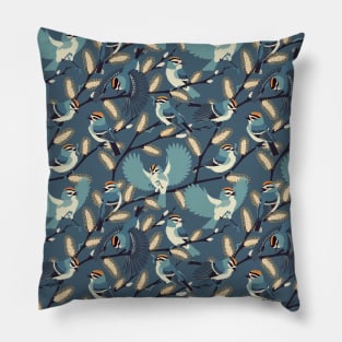 GCKI Dark Blue Pattern Pillow