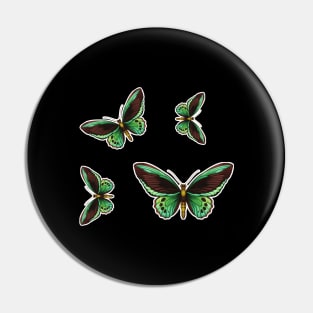 Colorful Butterfly , Cute Light Butterflies Gift Idea Pin