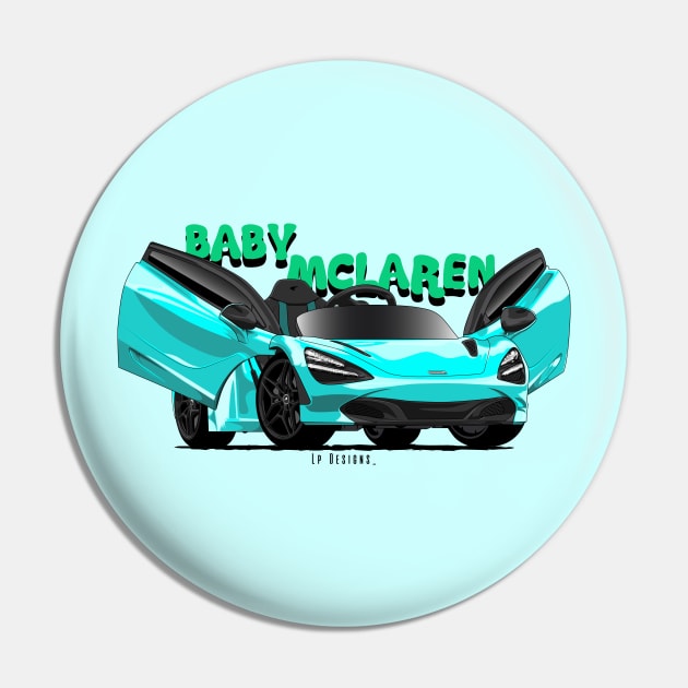 720s Baby Car Pin by LpDesigns_