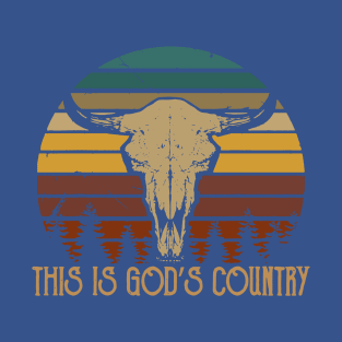 This Is God’s Bull Skulls T-Shirt