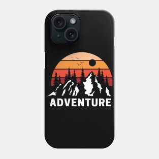 Retro Adventure: Explore the Wilderness Phone Case