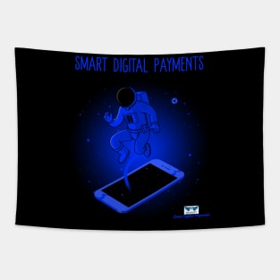 Smart Digital Payments astronaut. Tapestry