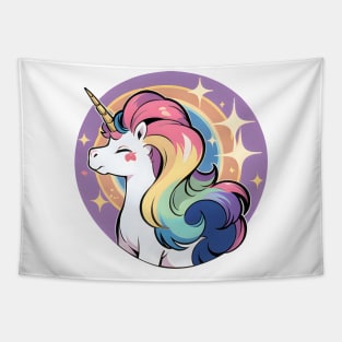 Unicorn Rainbow 05 Tapestry