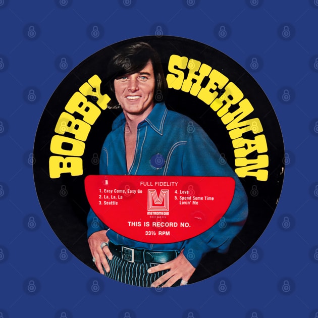 BOBBY SHERMAN Cereal Box record 1970 by Pop Fan Shop