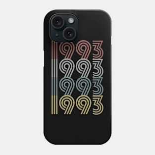 1993 Birth Year Retro Style Phone Case