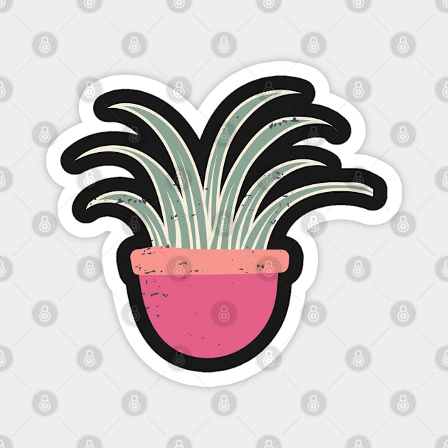 Aloe Vera Illustration | Pastel Magnet by gronly