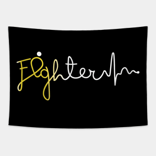 Fighter- Spina Bifida Gifts Spina Bifida Awareness Tapestry