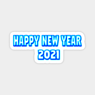 Happy New Year 2021 Magnet