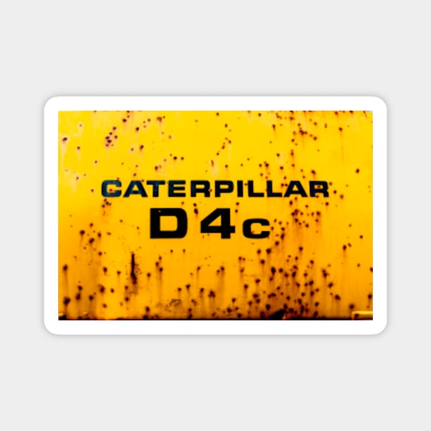 Caterpillar D4C Magnet by Femaleform