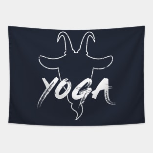 Goat Yoga Workout Gift Tapestry