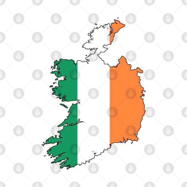 Ireland Map by Historia