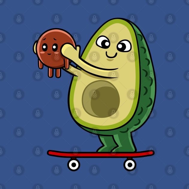 Skate father avocado by albertocubatas