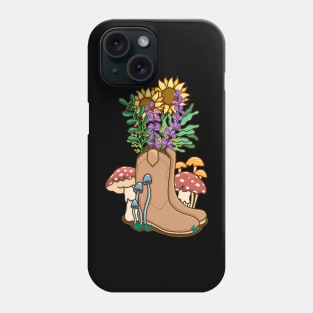 Mushrooms and Plants Phone Case