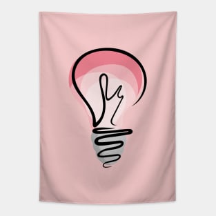 Pink Idea Tapestry