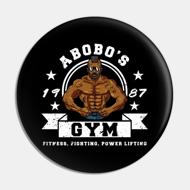 Abobo's Gym Pin by CCDesign