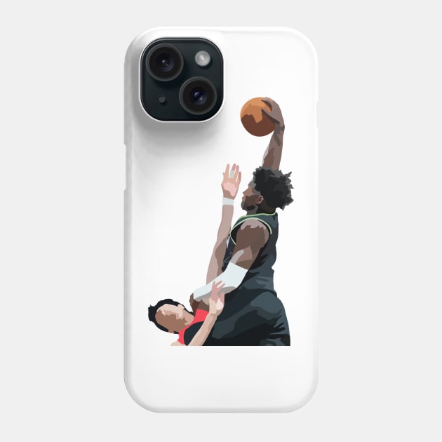 Anthony Edwards Dunk on Yuta Watanabe | Minnesota Timberwolves Phone Case by ActualFactual