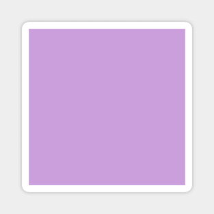 Wisteria Purple Solid Color Magnet