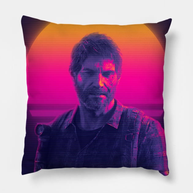 Joel The Last Of Us Pillow by mrcatguys