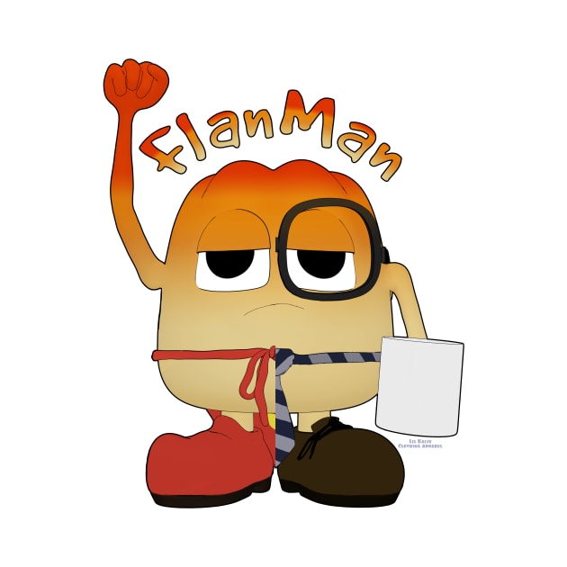 Flan Man by Yokai.design