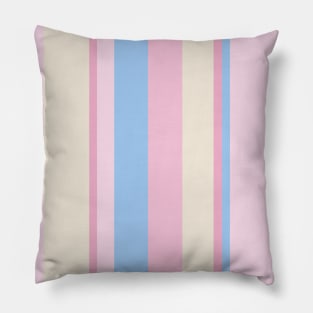 Pastel Color Stripes Pillow