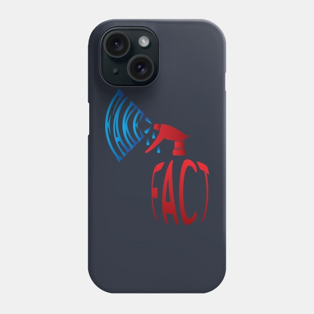 Spray Fact Or Fake - 03 Phone Case by SanTees