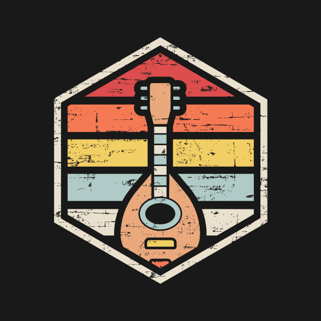 Retro Badge Mandolin by rojakdesigns