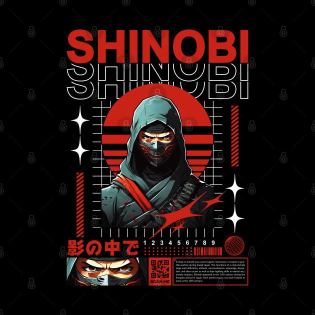 Shinobi Brutalism Style by UB design