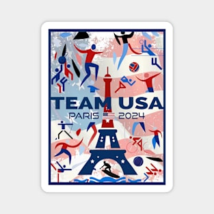 Team USA - 2024 Magnet