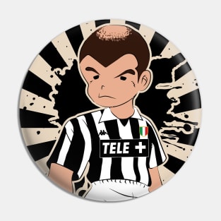 Soccer Zizou Zidane Vintage Football Pin