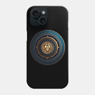 Abstract Polyhedral D20 Dice RPG Phone Case