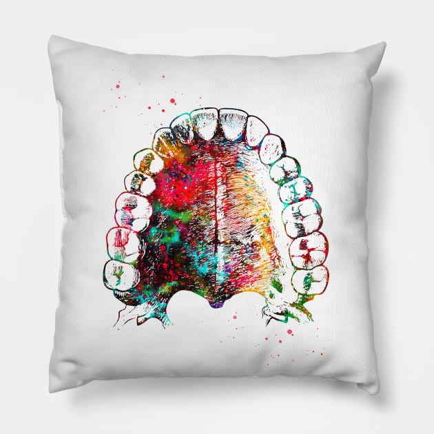 Human Teeth Pillow by erzebeth