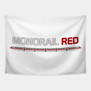 Monorail Red Tapestry