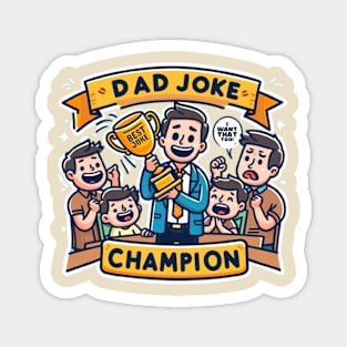 Best dad jokes fathers day Magnet